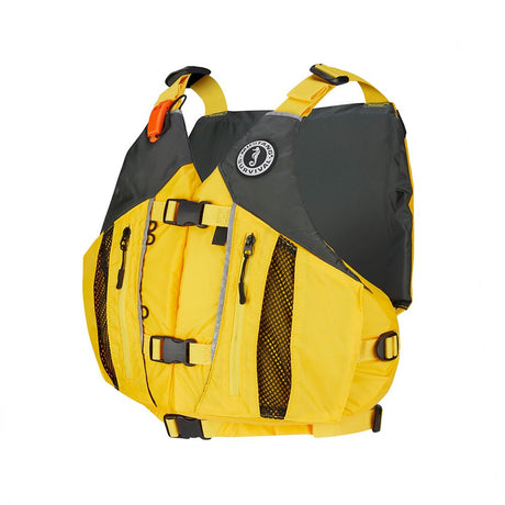 Mustang Solaris Foam Life Vest - XS/S - Yellow/Grey - Life Raft Professionals