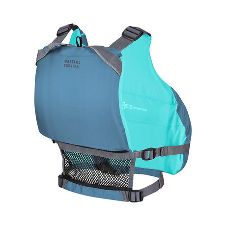 Mustang Women's Moxie Foam Life Vest - M/L - Slate/Aqua - Life Raft Professionals