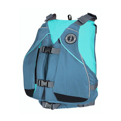 Mustang Women's Moxie Foam Life Vest - XL/XXL - Slate/Aqua - Life Raft Professionals