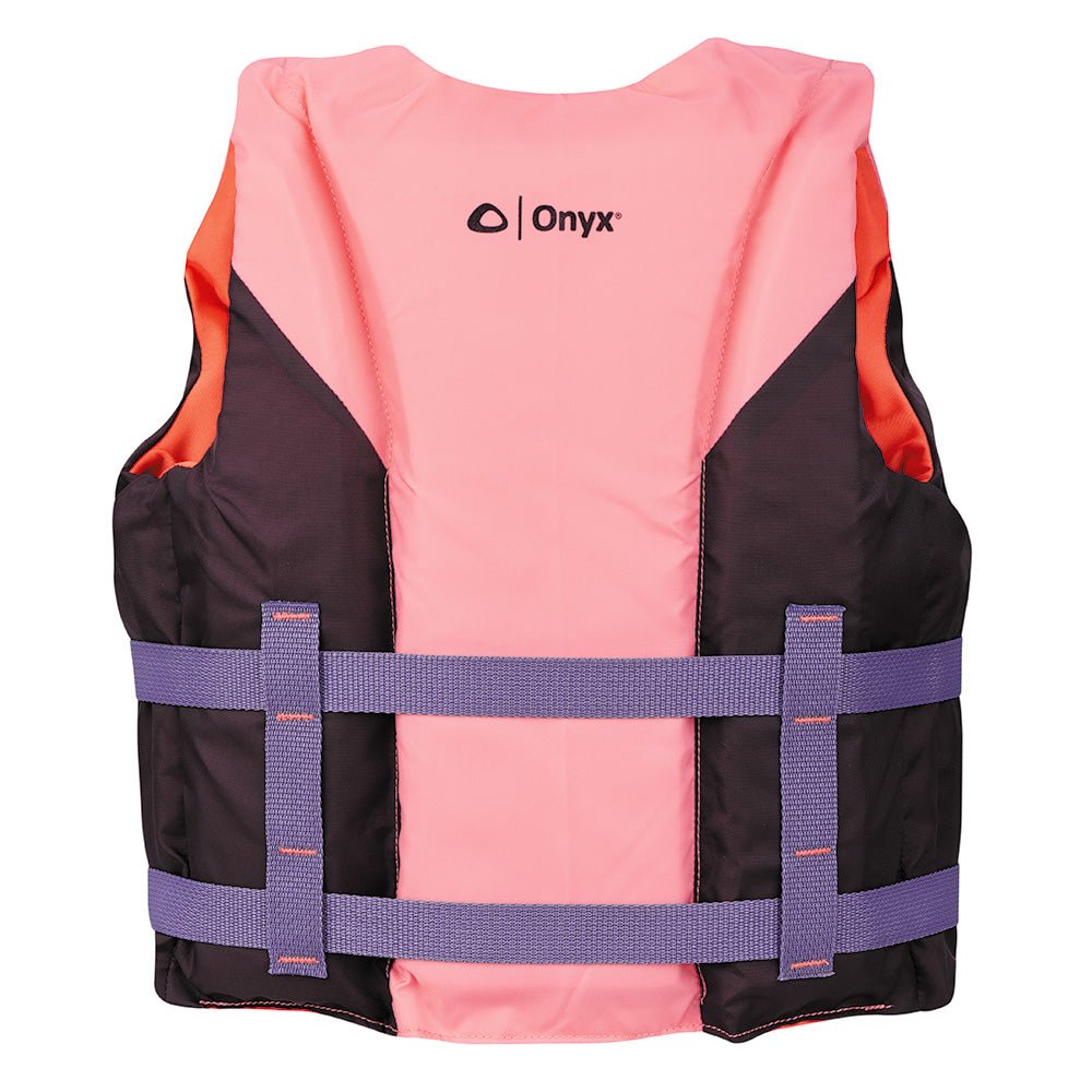 Onyx Shoal All Adventure Youth Life Jacket - Pink - Life Raft Professionals