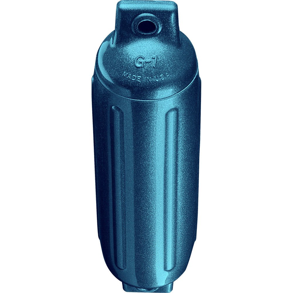 Polyform G - 1 Twin Eye Fender 3.5" x 12.8" - Metallic Blue - Life Raft Professionals