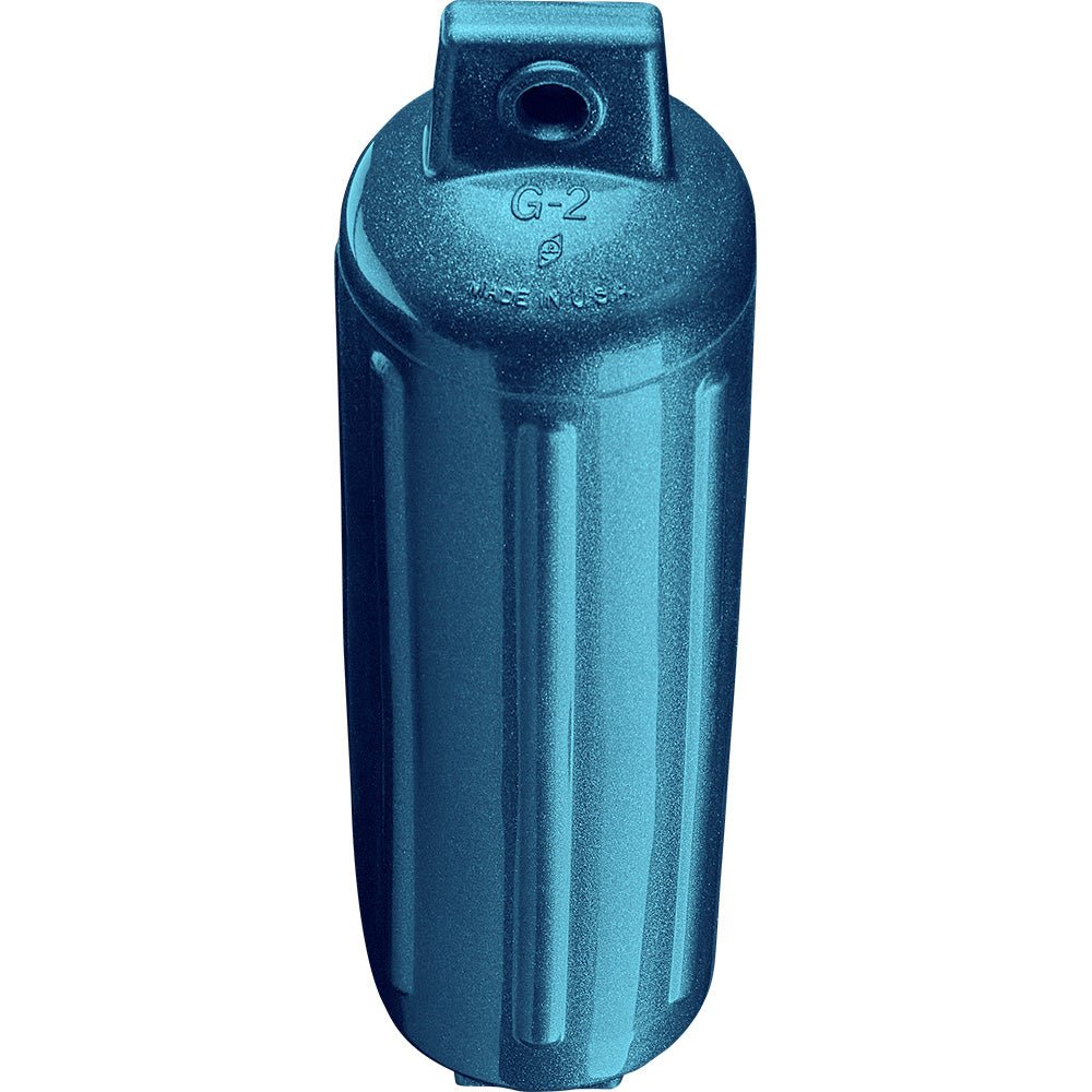 Polyform G - 1 Twin Eye Fender 3.5" x 12.8" - Metallic Blue - Life Raft Professionals