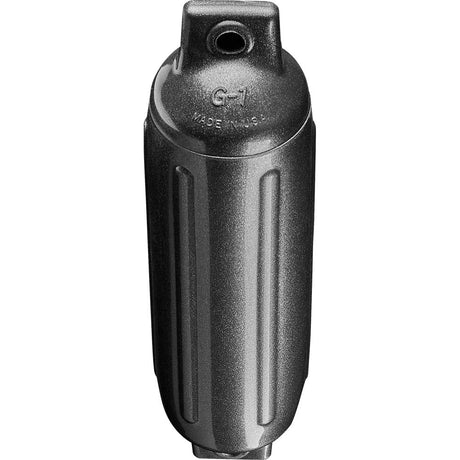 Polyform G - 1 Twin Eye Fender 3.5" x 12.8" - Metallic Graphite - Life Raft Professionals