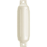Polyform G - 1 Twin Eye Fender 3.5" x 12.8" - Metallic White - Life Raft Professionals