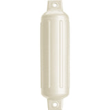 Polyform G - 2 Twin Eye Fender 4.5" x 15.5" - Metallic White - Life Raft Professionals