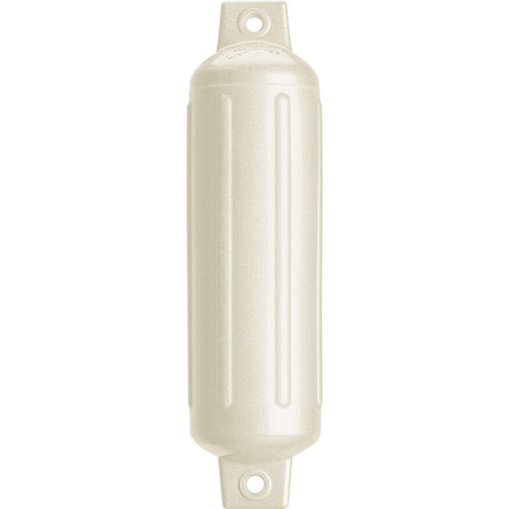 Polyform G - 2 Twin Eye Fender 4.5" x 15.5" - Metallic White - Life Raft Professionals