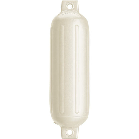 Polyform G - 3 Twin Eye Fender 5.5" x 19" - Metallic White - Life Raft Professionals