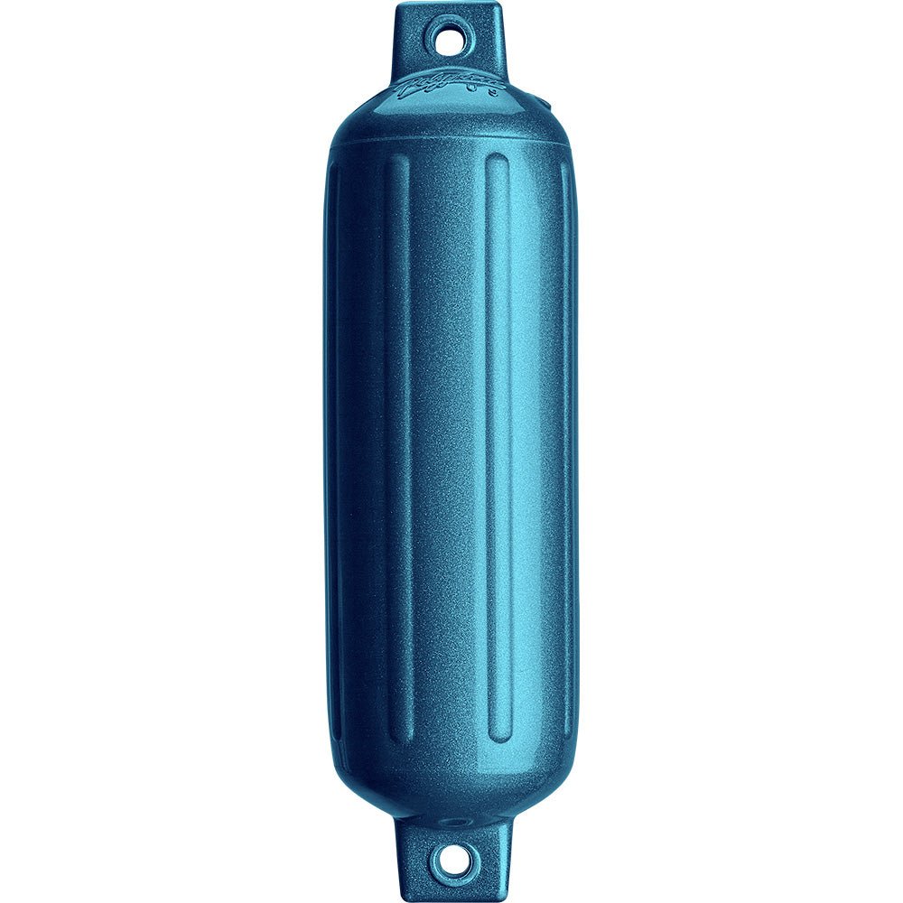 Polyform G - 4 Twin Eye Fender 6.5" x 22" - Metallic Blue - Life Raft Professionals