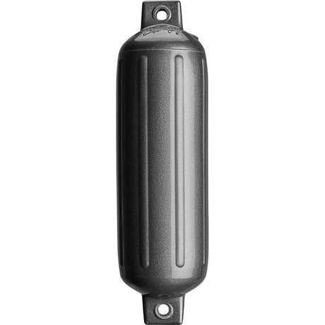 Polyform G - 4 Twin Eye Fender 6.5" x 22" - Metallic Graphite - Life Raft Professionals