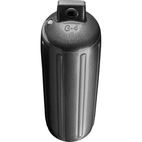 Polyform G - 4 Twin Eye Fender 6.5" x 22" - Metallic Graphite - Life Raft Professionals