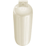 Polyform G - 4 Twin Eye Fender 6.5" x 22" - Metallic White - Life Raft Professionals