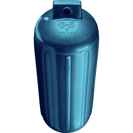 Polyform G - 5 Twin Eye Fender 8.8" x 26.8" - Metallic Blue - Life Raft Professionals