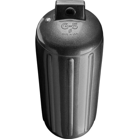 Polyform G - 5 Twin Eye Fender 8.8" x 26.8" - Metallic Graphite - Life Raft Professionals