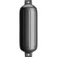 Polyform G - 5 Twin Eye Fender 8.8" x 26.8" - Metallic Graphite - Life Raft Professionals
