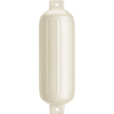 Polyform G - 5 Twin Eye Fender 8.8" x 26.8" - Metallic White - Life Raft Professionals