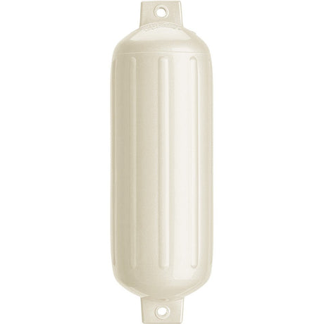 Polyform G - 5 Twin Eye Fender 8.8" x 26.8" - Metallic White - Life Raft Professionals
