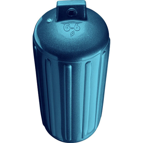 Polyform G - 6 Twin Eye Fender 11" x 30" - Metallic Blue - Life Raft Professionals