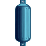 Polyform G - 6 Twin Eye Fender 11" x 30" - Metallic Blue - Life Raft Professionals