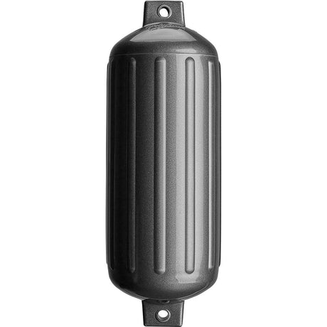 Polyform G - 6 Twin Eye Fender 11" x 30" - Metallic Graphite - Life Raft Professionals