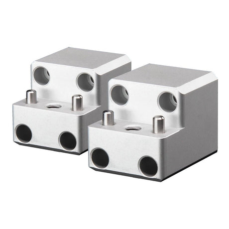 PTM Edge Board Rack Mount - 4 Bolt - Silver - Pair - Life Raft Professionals