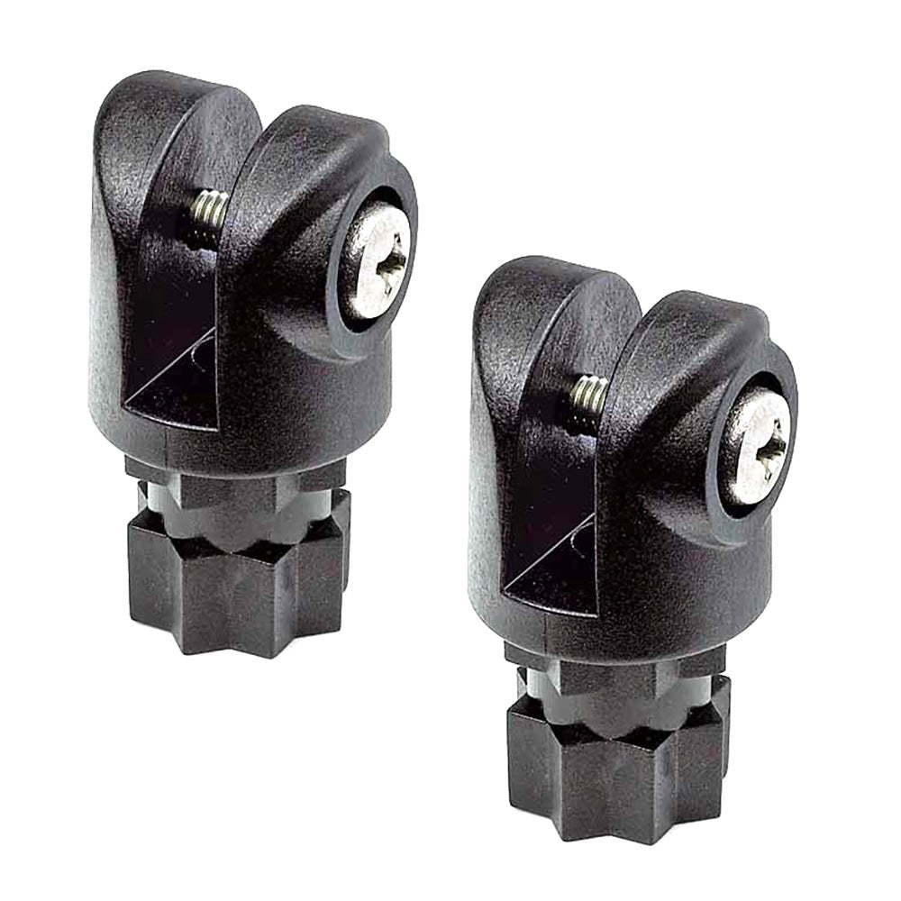 RAILBLAZA Clevis/Bimini Support Pair - Black - Life Raft Professionals