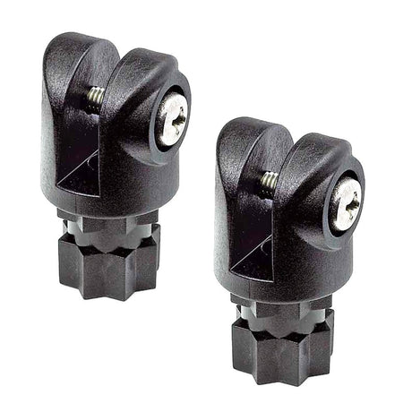 RAILBLAZA Clevis/Bimini Support Pair - Black - Life Raft Professionals