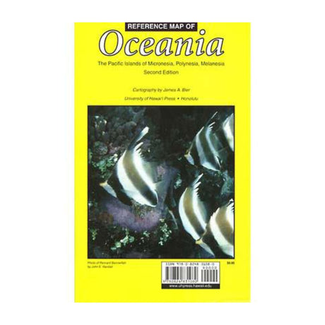 Reference Map of Oceania, 2nd edition - Life Raft Professionals