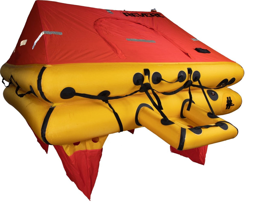Red Explirer Raft Revere Offshore Elite Raft – Life Raft Professionals