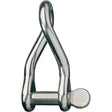 Ronstan Twisted Shackle - 3/16" Pin - 1 - 3/32"L x 13/32"W - Life Raft Professionals