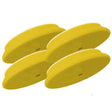 RUPES D - A Fine Finishing Foam Pad 70mm - Yellow *4 - Pack - Life Raft Professionals