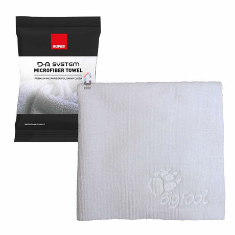 RUPES D - A System Microfiber Towel 16x16 - White - Life Raft Professionals