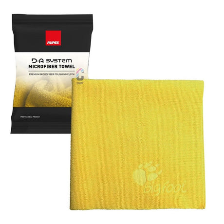 RUPES D - A System Microfiber Towel 16x16 - Yellow - Life Raft Professionals