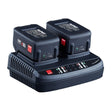 RUPES Dual Battery Charger f/iBrid HLR15 HLR21 Batteries w/LED Indicators - Life Raft Professionals