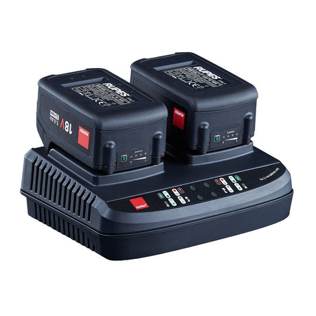 RUPES Dual Battery Charger f/iBrid HLR15 HLR21 Batteries w/LED Indicators - Life Raft Professionals