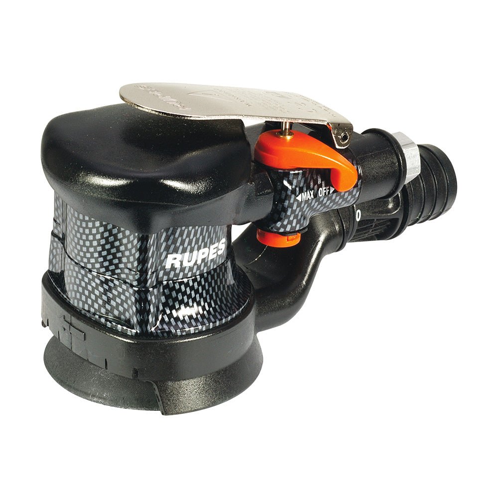 RUPES Pneumatic Random Orbital Palm Sander w/75mm Velcro Pad Dust Extract (Central Vac) - Life Raft Professionals