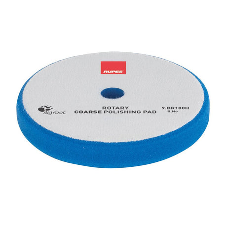RUPES Rotary Coarse Polishing Foam Pad 155/160mm - Blue - Life Raft Professionals