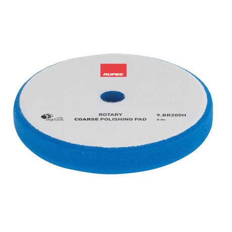 RUPES Rotary Coarse Polishing Foam Pad 175/180mm - Blue - Life Raft Professionals