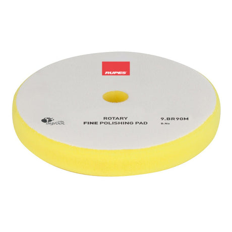 RUPES Rotary Fine Polishing Foam Pad 75/90mm - Yellow - Life Raft Professionals