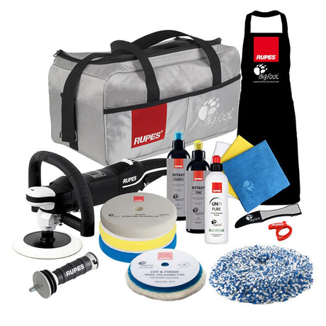 RUPES Rotary Polisher Bigfoot LH19E Complete Kit - Life Raft Professionals