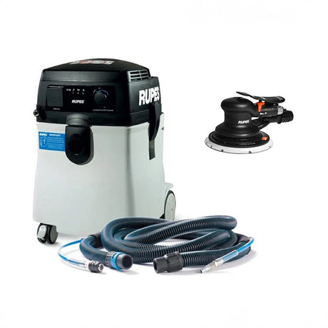 RUPES S245 Portable Vacuum Long Hose Kit w/RH359A Skorpio Sander - Life Raft Professionals