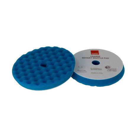 RUPES Velcro Waffle Coarse Polishing Foam Pad f/Rotary Polishers 180mm - Blue - Life Raft Professionals