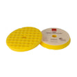 RUPES Velcro Waffle Fine Polishing Pad f/Rotary Polishers 180mm - Yellow - Life Raft Professionals