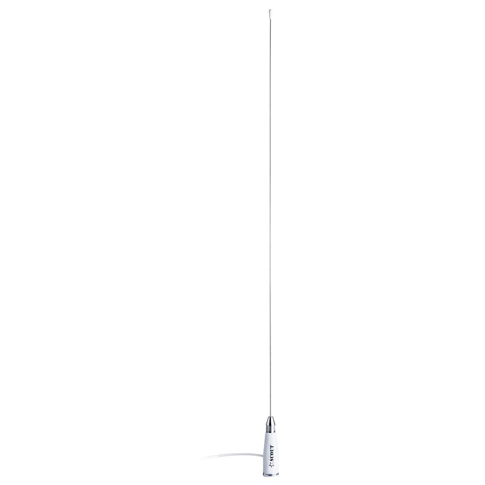Scout 3.3' Stainless VHF Whip Antenna 3dB w/5M RG - 58 Coax KS23A - Life Raft Professionals