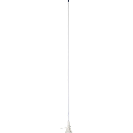 Scout 5' White VHF Antenna 3dB Lift Lay Mount w/5M RG - 58 - Life Raft Professionals