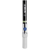Scout 8' QuickFit Black VHF Antenna w/5M Cable + FME Quick 6 Foam Filled 6db Solid Brass Copper Element - Life Raft Professionals