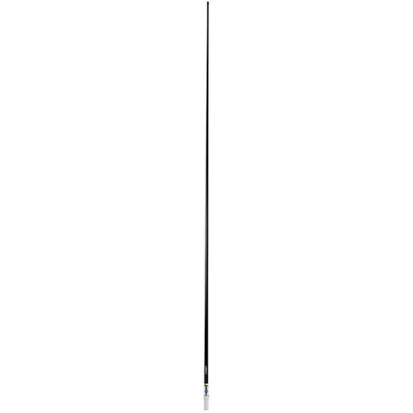 Scout 8' QuickFit Black VHF Antenna w/5M Cable + FME Quick 6 Foam Filled 6db Solid Brass Copper Element - Life Raft Professionals