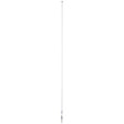 Scout 8' QuickFit White VHF Antenna w/5M Cable + FME Quick 6 Foam Filled 6db Solid Brass Copper Element - Life Raft Professionals