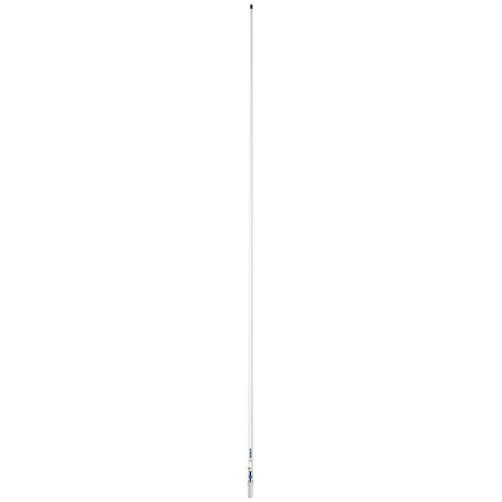 Scout 8' QuickFit White VHF Antenna w/5M Cable + FME Quick 6 Foam Filled 6db Solid Brass Copper Element - Life Raft Professionals