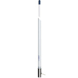 Scout 8' White VHF Antenna 6dB Stainless Steel Ferrule w/5M RG - 58 Coax Includes PL - 259 KS - 42 - Life Raft Professionals