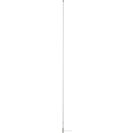 Scout 8' White VHF Antenna 6dB Stainless Steel Ferrule w/5M RG - 58 Coax Includes PL - 259 KS - 42 - Life Raft Professionals